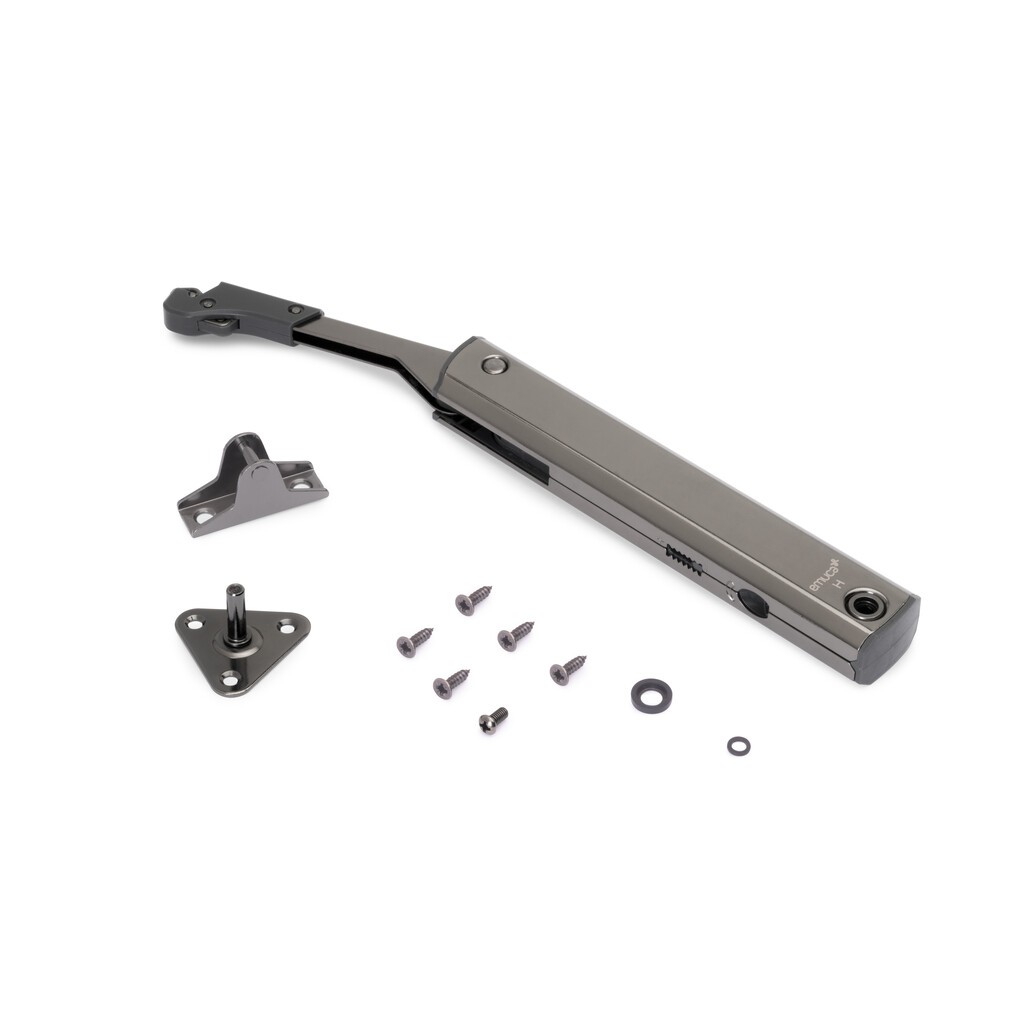Compass for lift gates Altius One, Force range 1440-2200, Steel, Titanium-Primary