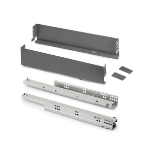 Simplex 25kg External drawer height 88mm, depth 440mm, Steel, Anthracite Grey product photo