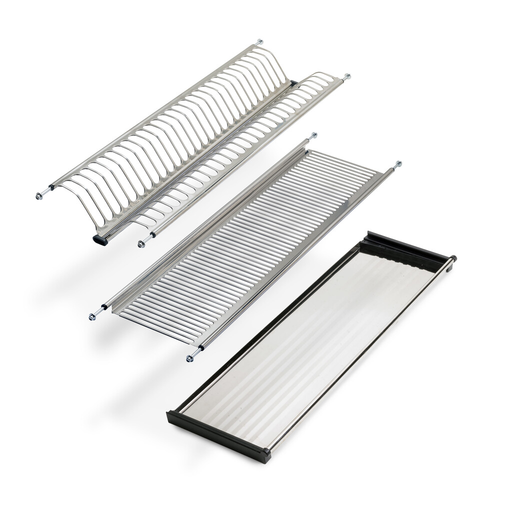 Égouttoir acier inoxydable Drynox, module 600mm, acier inoxydable-Primary