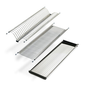 Stainless steel plate rack Drynox,  module 900mm, Stainless steel product photo
