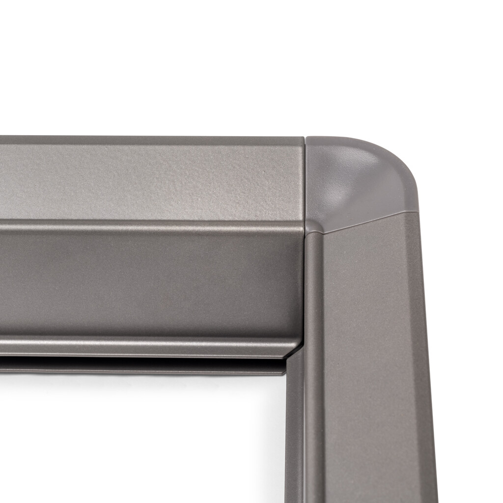 Frame with soft-close and full-extension slides for cabinet accessories Quartz, 1012-1038mm, Aluminium and plastic, Titanium-15