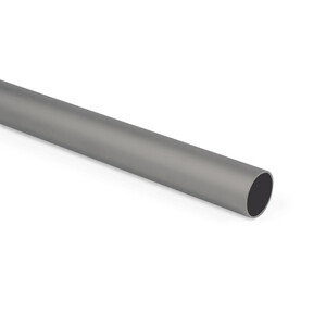 Okrągły drążek do szafy D.28mm, długość 2.35m, Aluminium, Tytanowy zdjęcie produktu