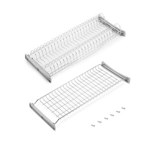 Suprastar plate rack for high units, 700, Steel, Chrome plated product photo