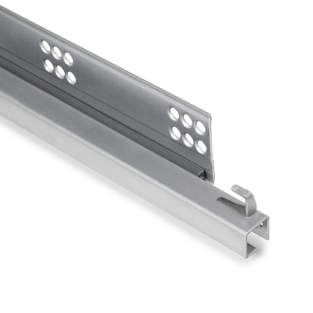 Drawer slides Integrity, partial extension, with soft closing, depth 340mm, Left Hand, Steel, Zinc plated-5