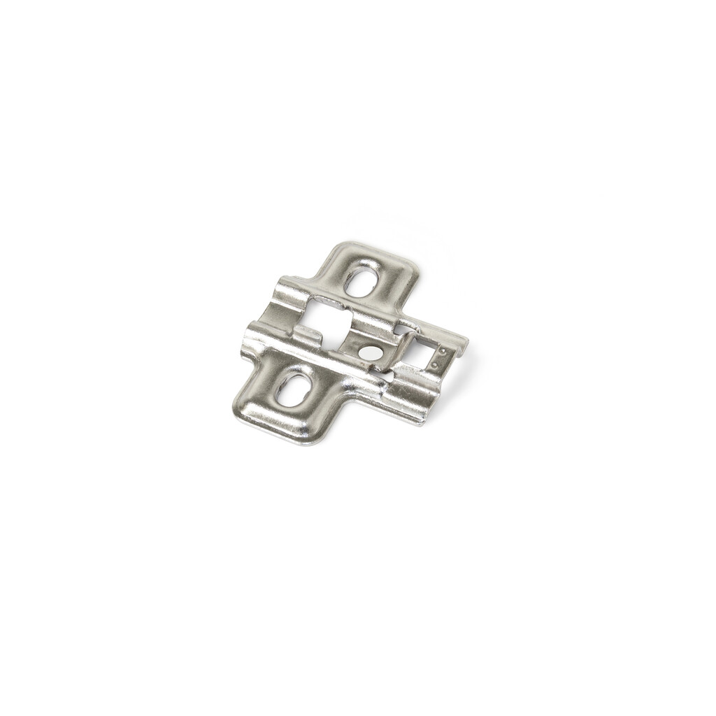X91/X92 Screw-on Plate, Height 2, Steel, Nickel plated-Primary