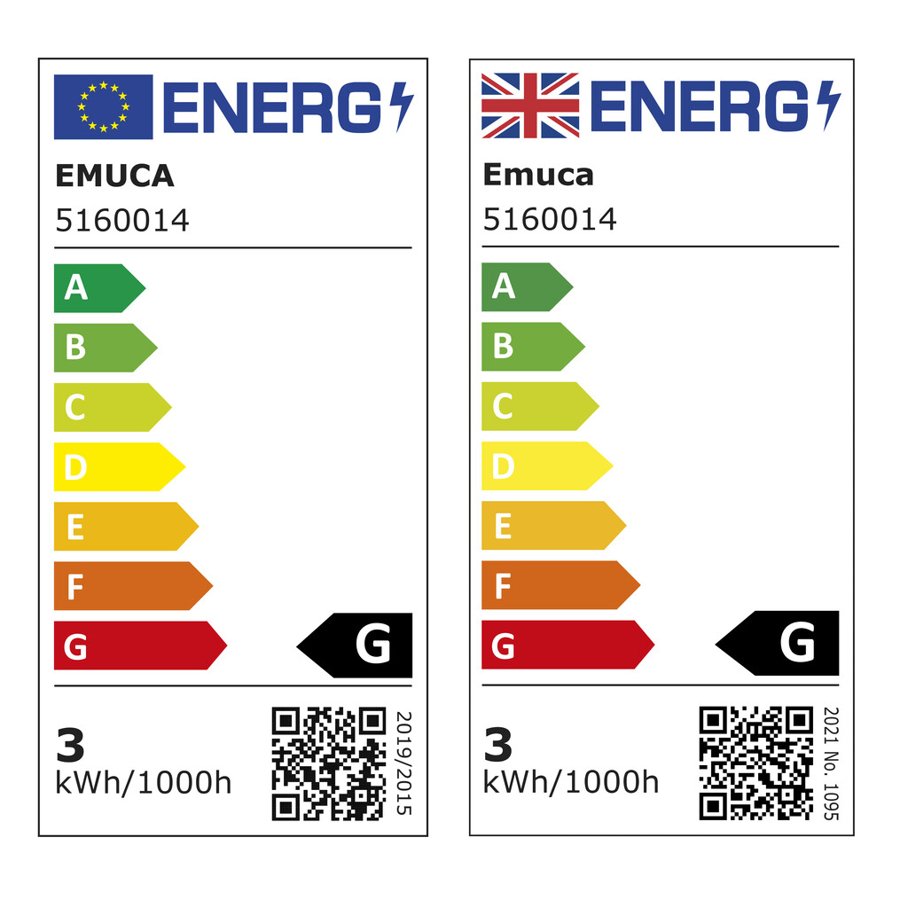 Luminaire orientable LED Syrma à encastrer (24 V CC), longueur 400mm, Blanc chaud 2.700K, Aluminium et Plastique, Anodisé noir-8