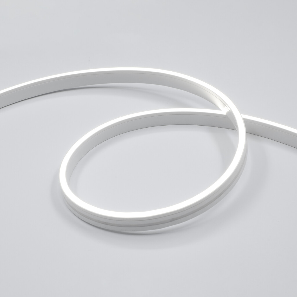 LED Strip 4x10 Neonlynx V, 7,6W/m IP65 (24V DC), length 1.000mm, Warm White light 2.700K, Plastic-7