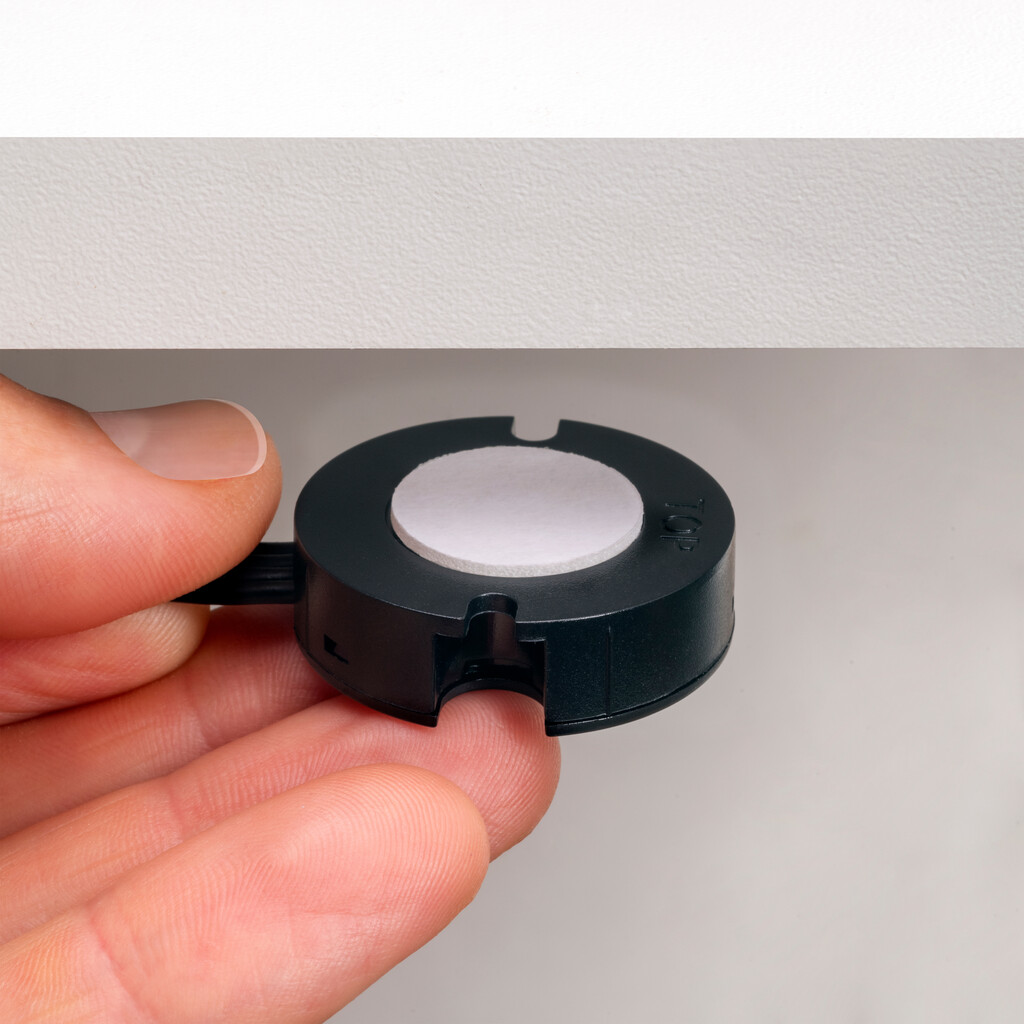 LED Sensor Smart versteckter D35 touch/dimmer (taktil) (12V DC) (24V DC), Kunststoff, Schwarz-5