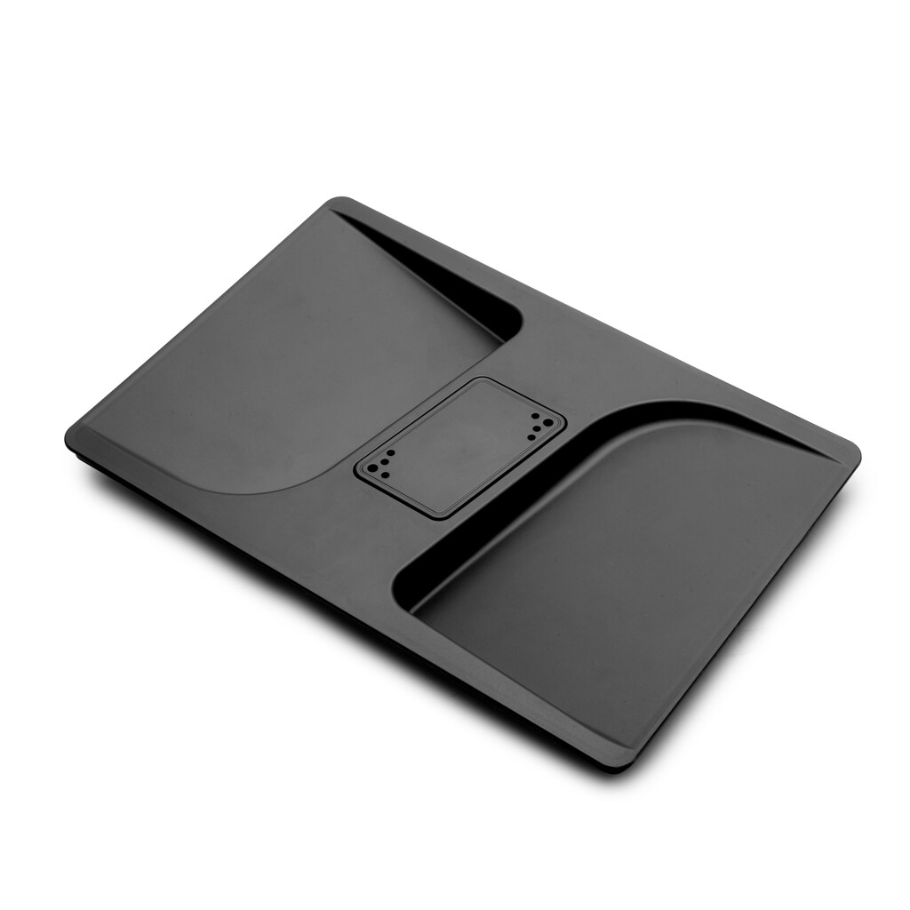 Recycle-Küchenschubladenbehälter mit geruchsdichtem Deckel, Höhe 266, 1x15Liter, Kunststoff, Schwarz-4