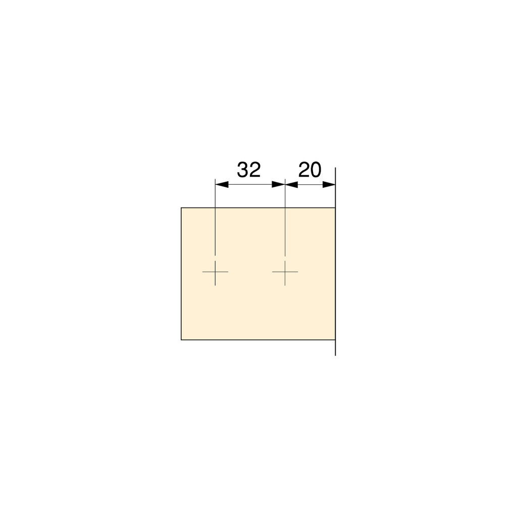 X91 full overlay hinge kit for aluminium profiles and straight plates, Screw-on, Steel and Zamak, Titanium-4