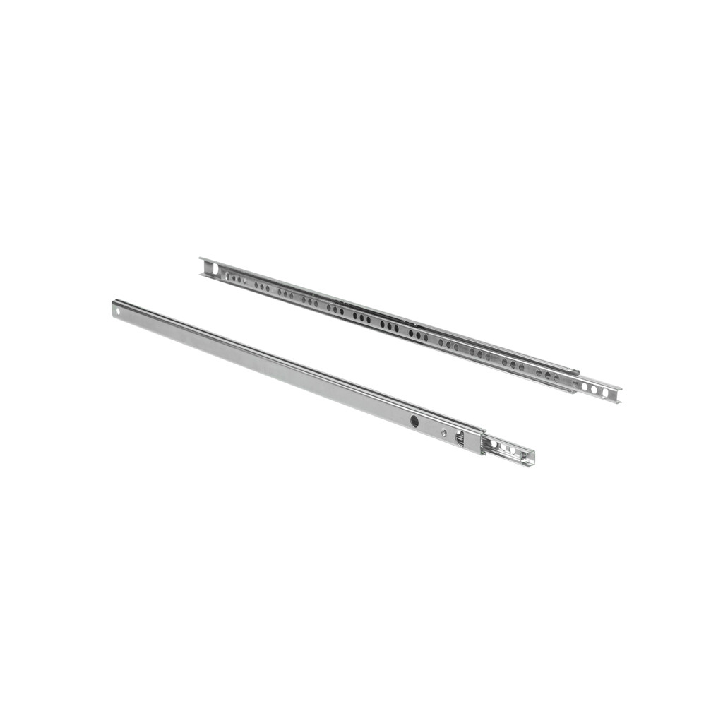 Pair of slides for drawers, length 438mm, Steel, Zinc plated-3