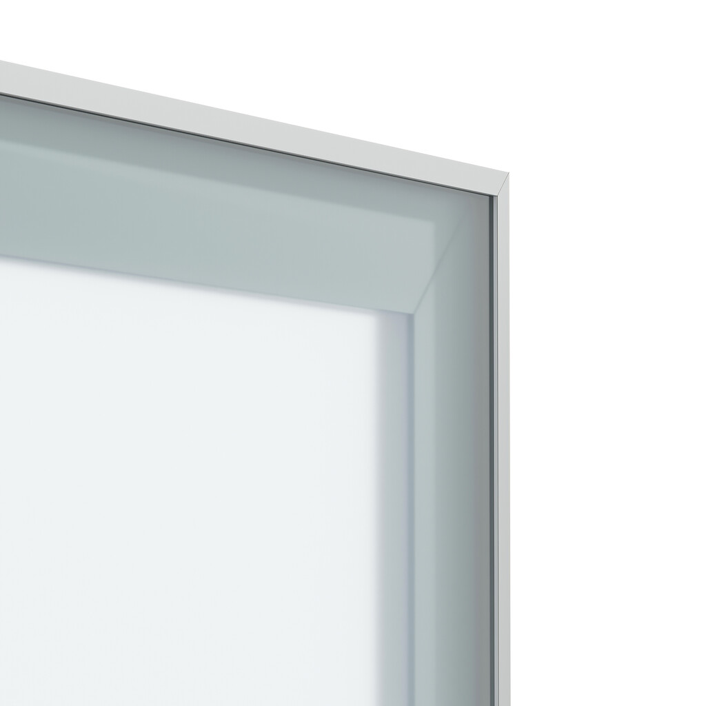 Profile for making cabinet doors Plus 4, 2,35 m, Matt anodized, Aluminium-3
