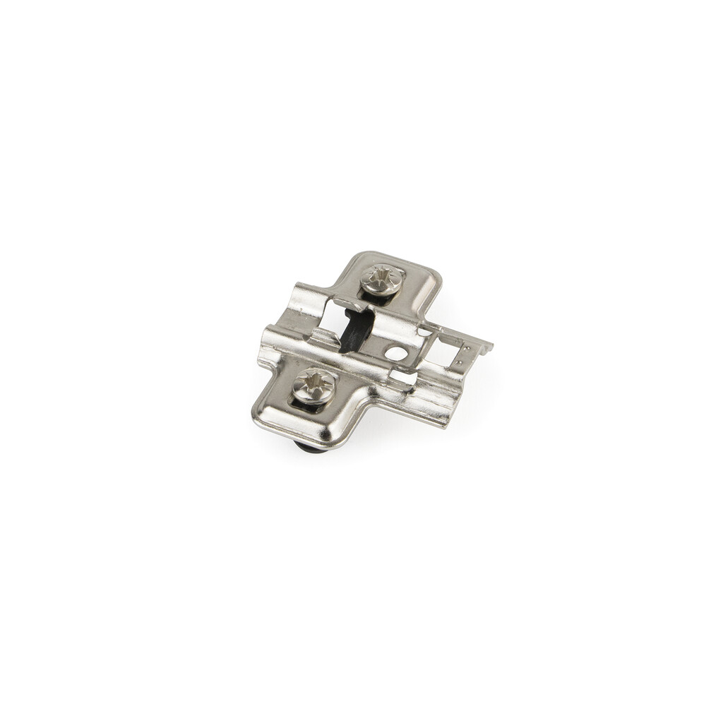 X91/X92 Knock-in Plate, Diameter 10x11mm, Height 2, Steel, Nickel plated-Primary