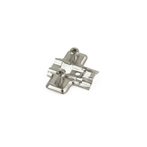 X91/X92 Mixed Mount Plate, Diameter 5x9.5mm, Height 2, Steel, Nickel plated product photo