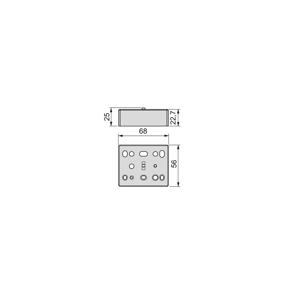 Juego de distanciadores para extraíbles Moka, Plástico, Plástico moka-1