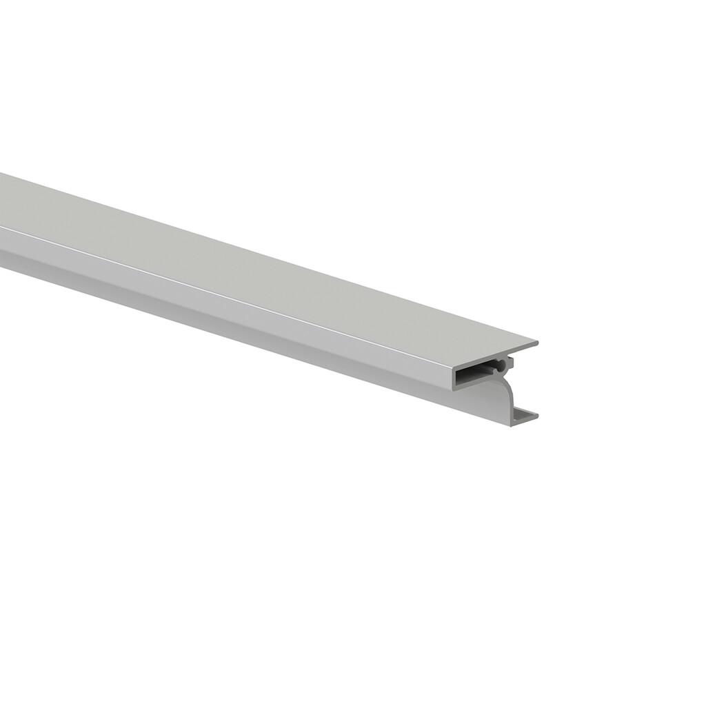 EinrastProfil Gola Top für Küchenmöbel, Länge 2,35m, Stärke 19mm, Aluminium, matt eloxiert-Primary