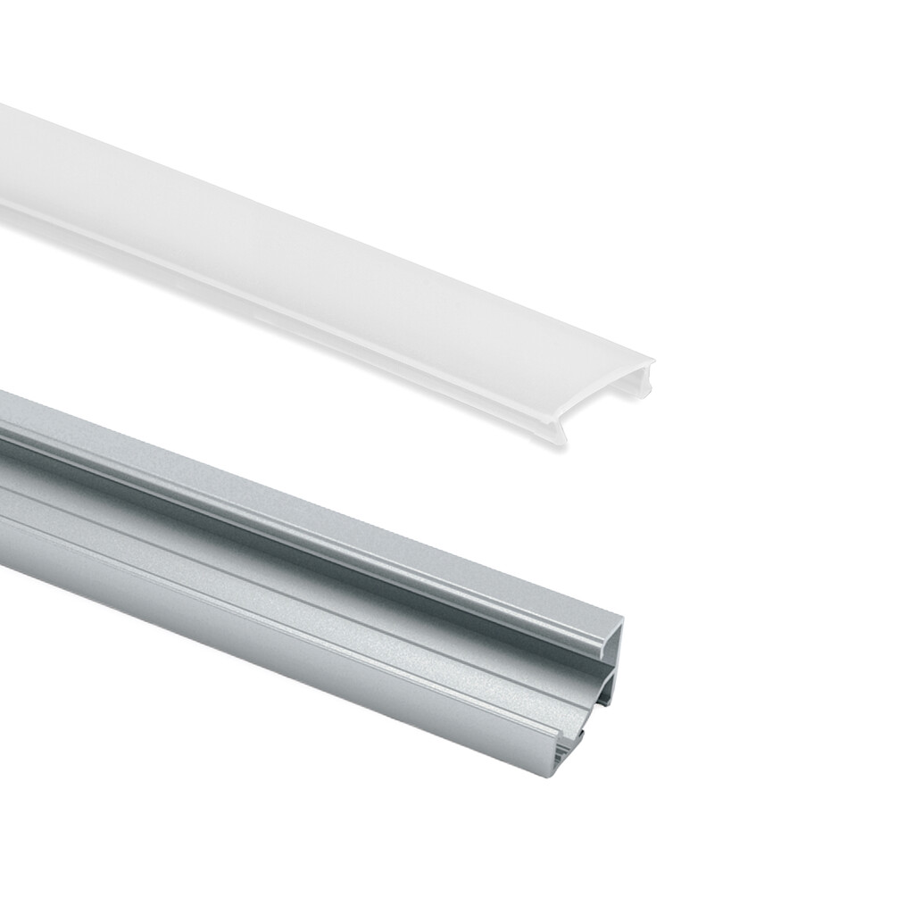Lynx inclined surface profiles for LED strips-Primary