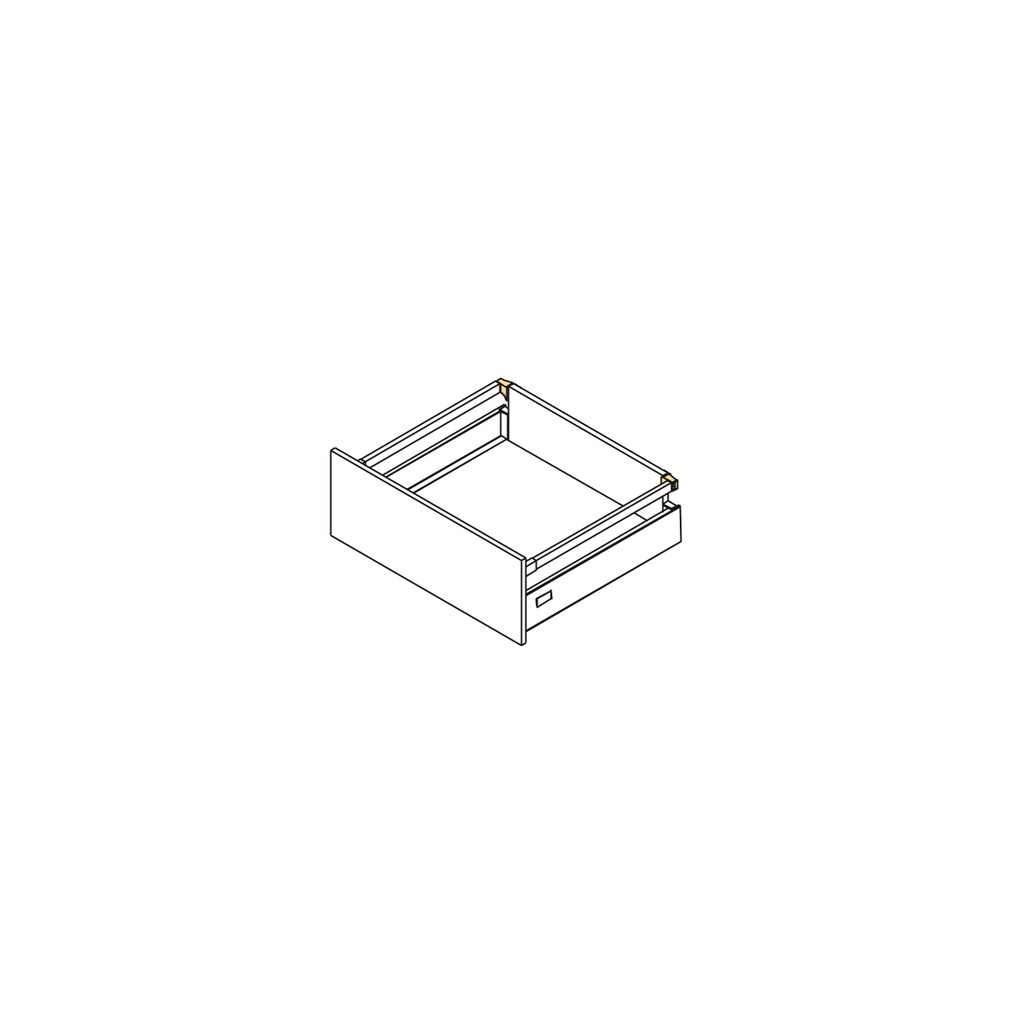 Back fitting for railing, Grey plastic, Plastic-1