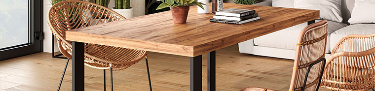 Pieds de table d&eacute;coratifs
