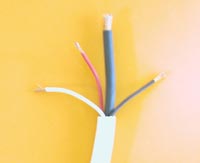 CÂBLE BUS VIDÉO 3+COAXIAL 1MTR