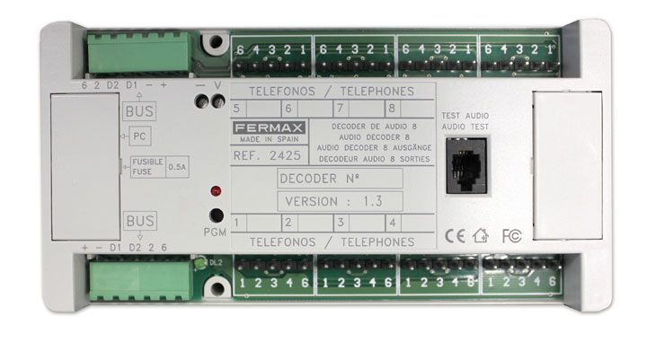 AUDIO DECODEUR 8 SORTIES