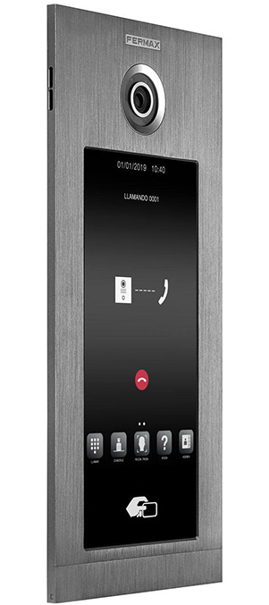PLATINE VIDEO KIN AVEC ECRAN TACTILE (185x405x50)