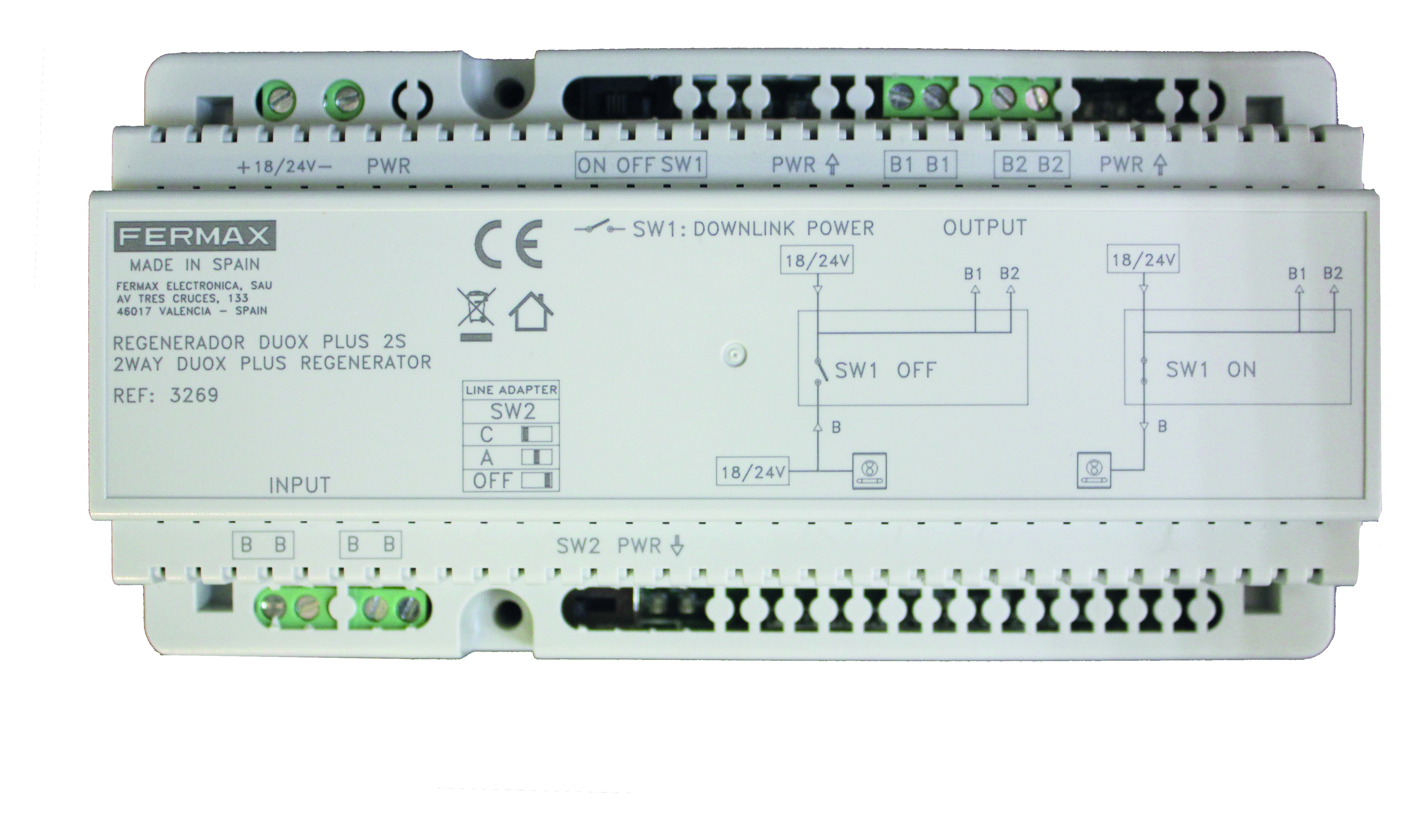RÉGÉNÉRATEUR DUOX PLUS 2 SORTIES
