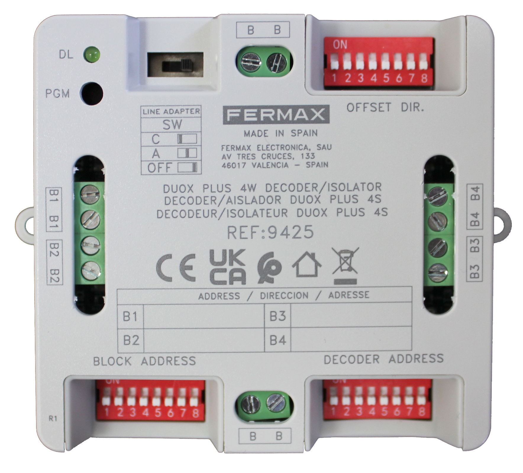 DECODER INTELLIGENT DUOX PLUS 4 SORTIES