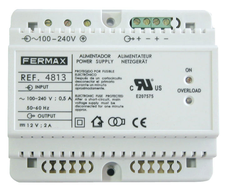 ALIMENTATION 12VDC/2A. DIN5