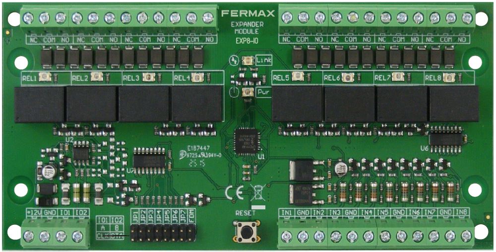 EXTENSION 8 E/S EX8-IO
