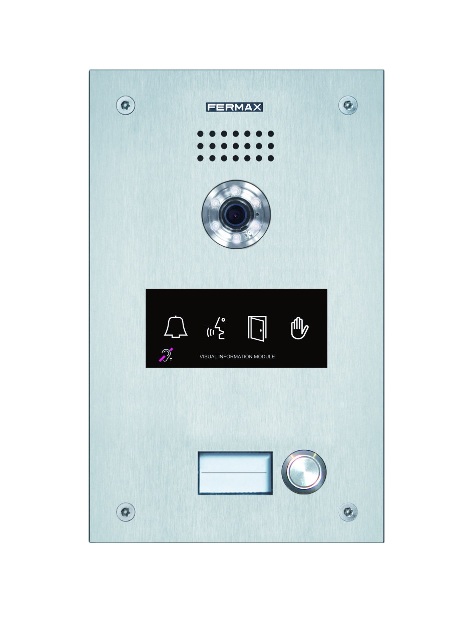 PLATINE KIT VIDEO MARINE DUOX PLUS 1L AVEC MODULE PMR ET BA