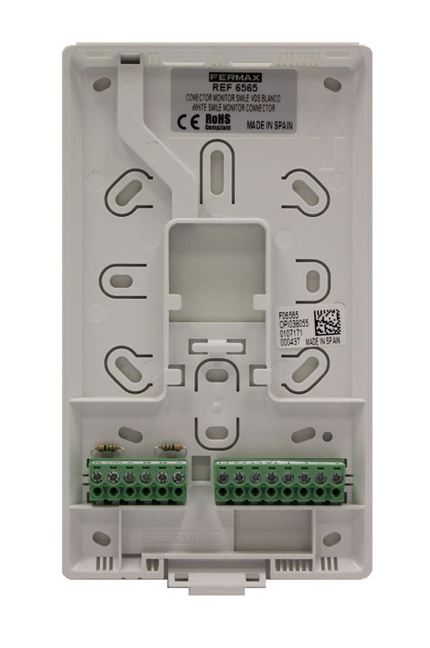 CONNECTEUR MONITEUR SMILE VDS BLANC