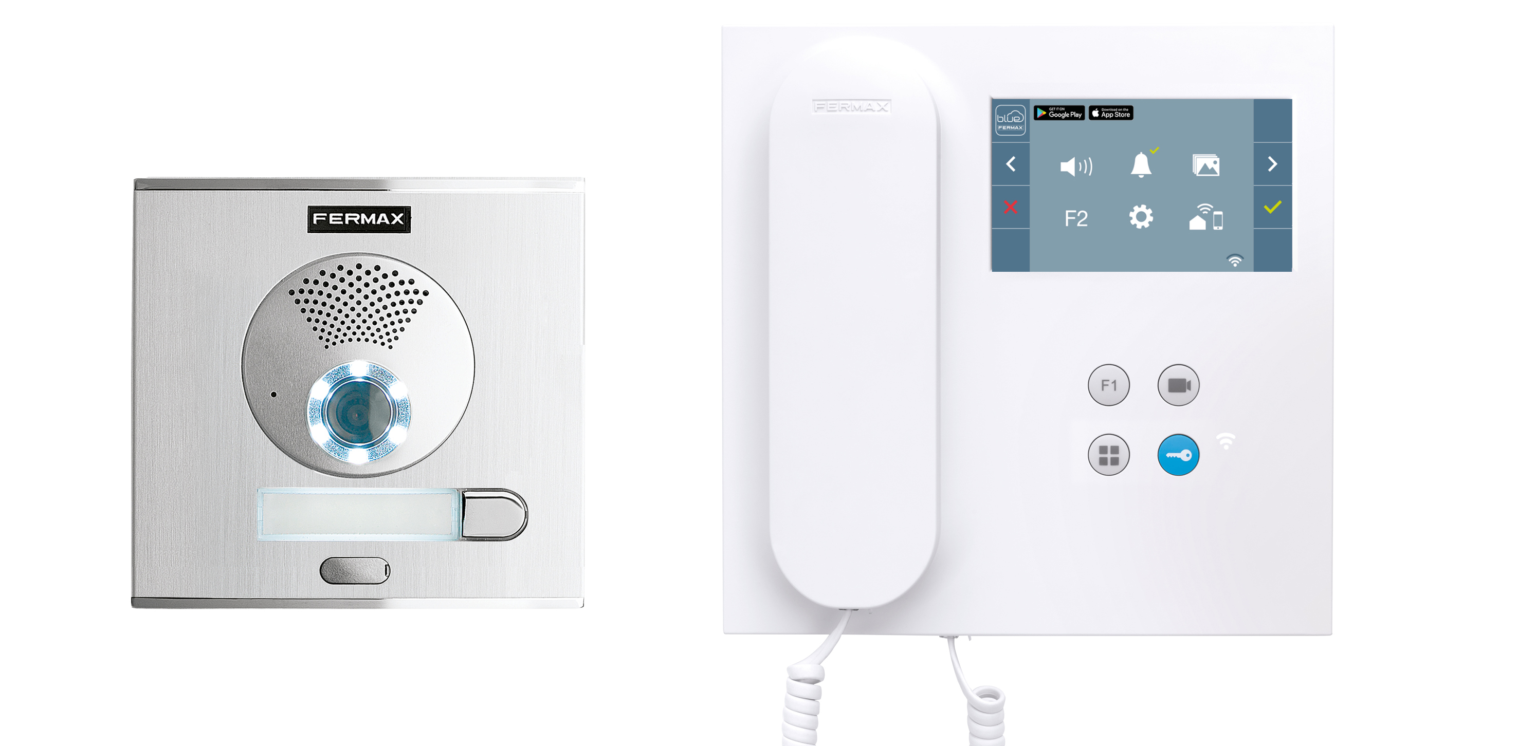 KIT VIDÉO VEO-WIFI DUOX PLUS COULEUR 1/BP