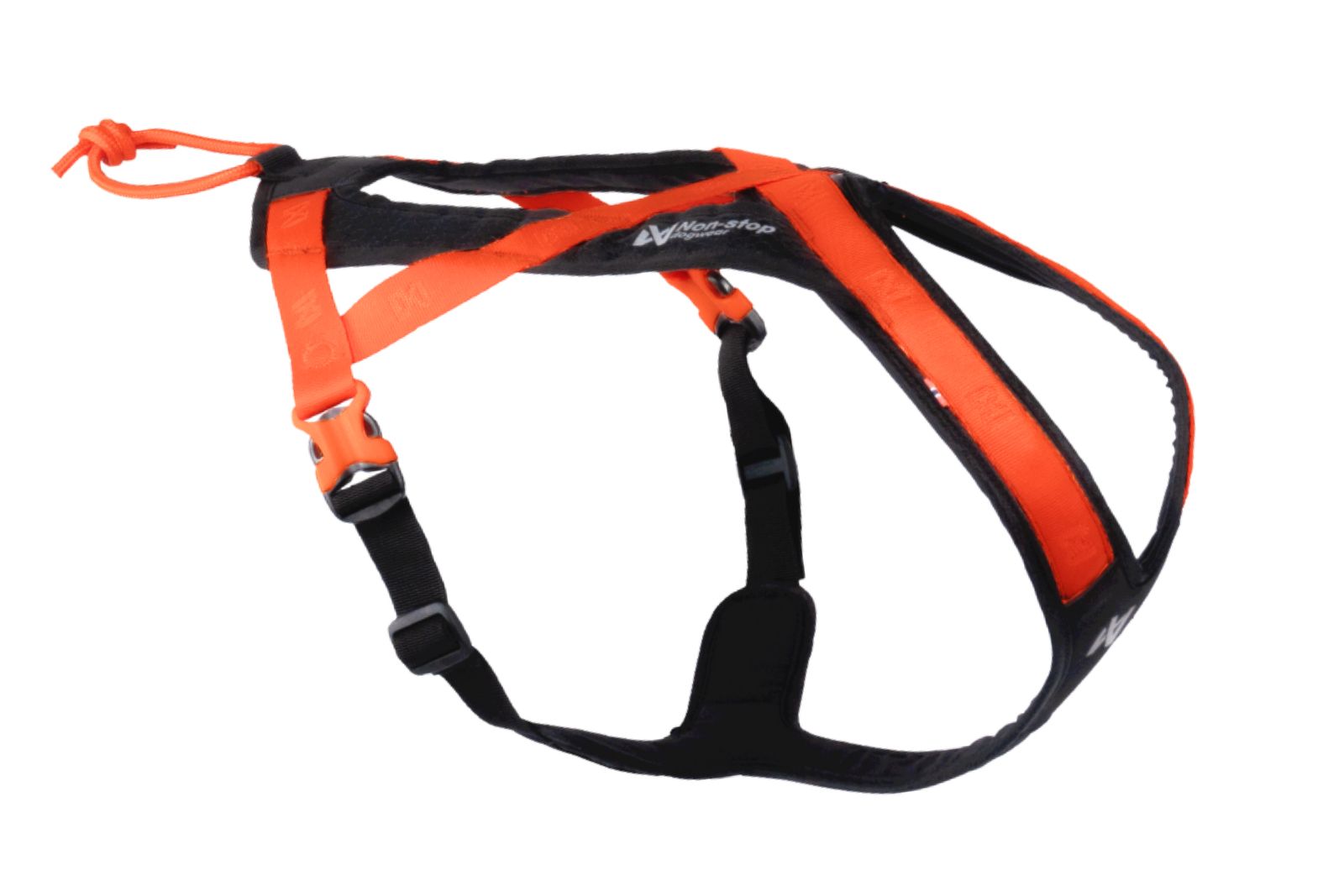 Rush harness - black/orange