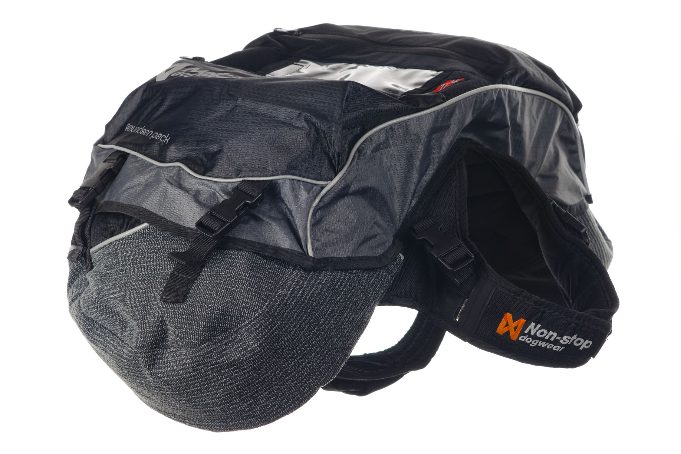 Amundsen pack - black/gray