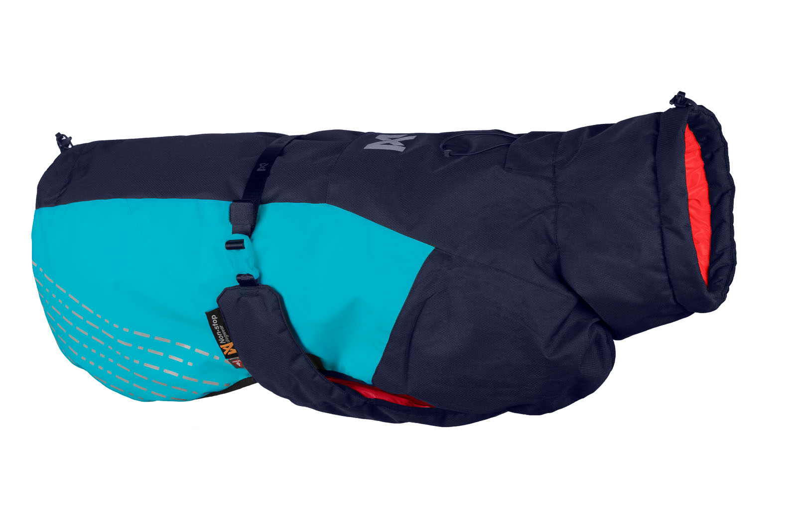 Glacier jacket 2.0 - navy/teal/red