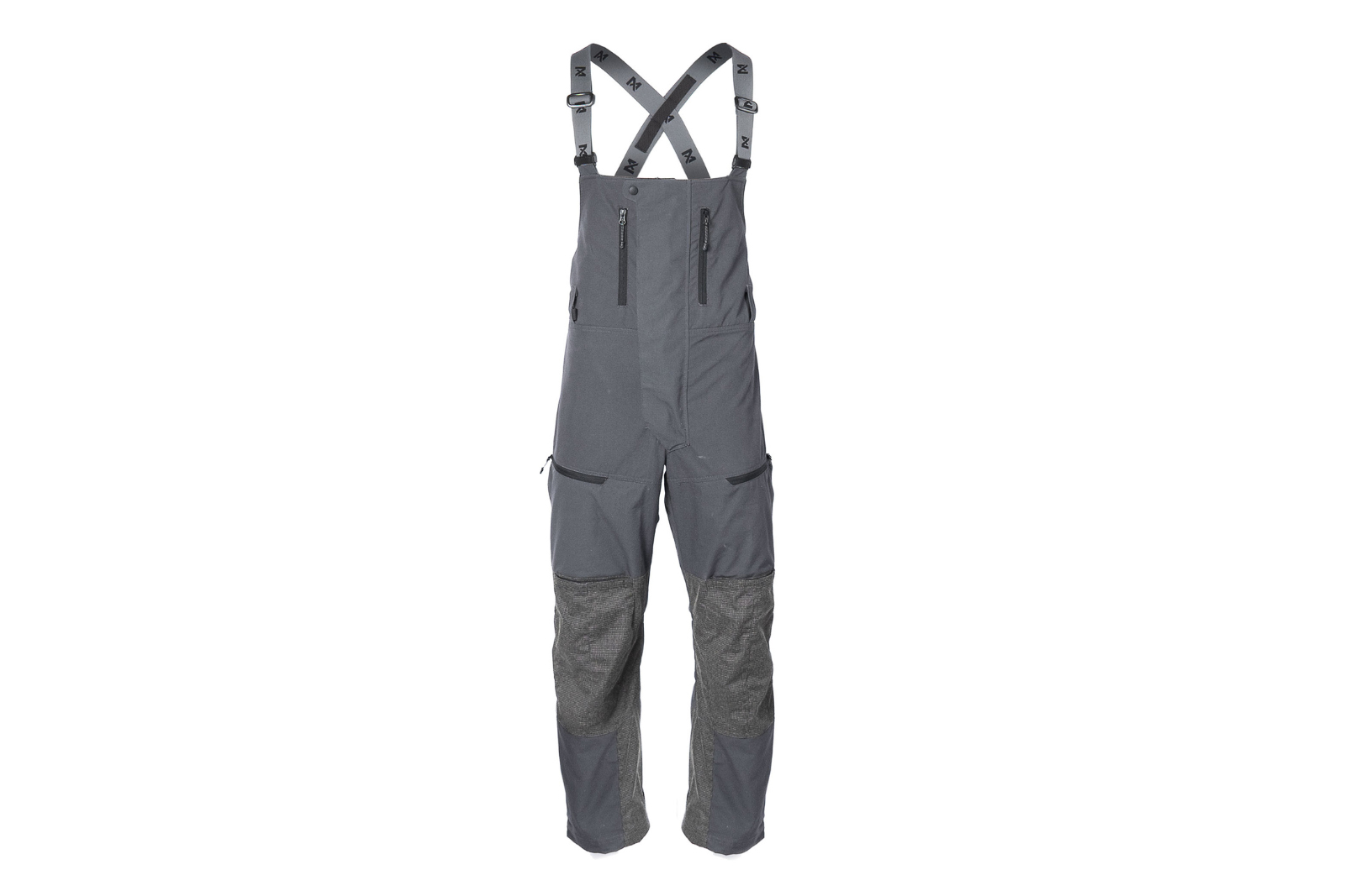 Ventile bib shell pants - dark gray