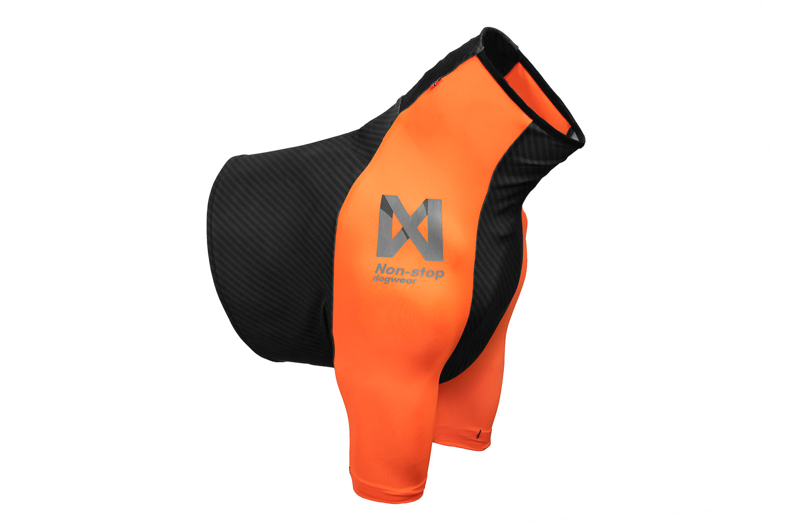 Protector t-shirt - black/orange