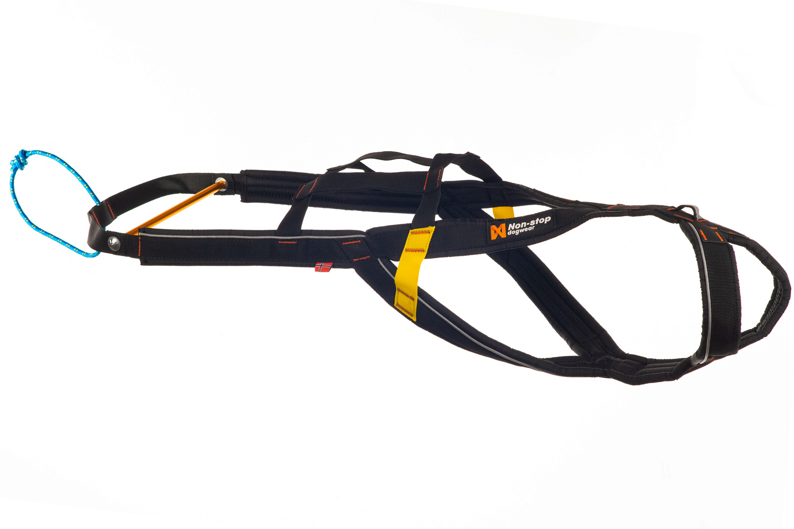 Nansen stick harness - black