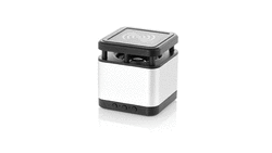 Imagen 360 de <p>Altavoz Cargador. Inalámbrico 5W. Conexión Bluetooth. Potencia Sonido 3W. Recargable USB</p>