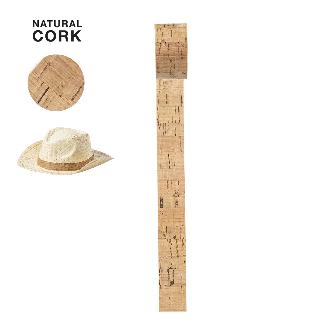 Hasır Şapka Bandı Corkband
