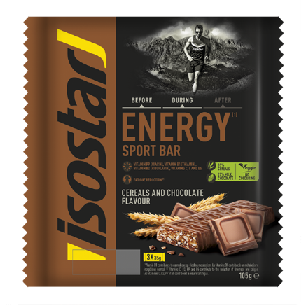 He chocolate bar 3 x 35 g, Isostar