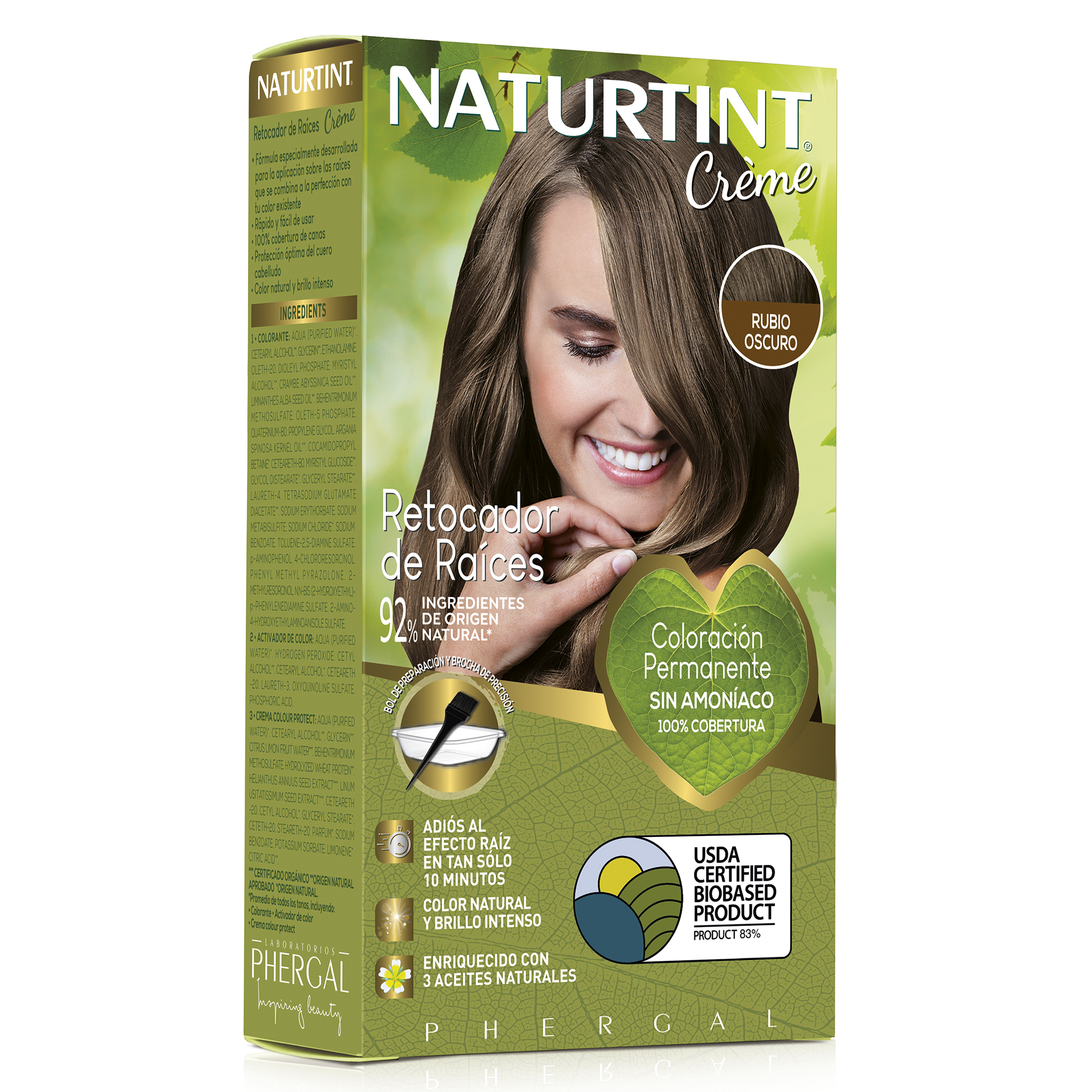 Retocador raices rubio oscuro, Naturtint