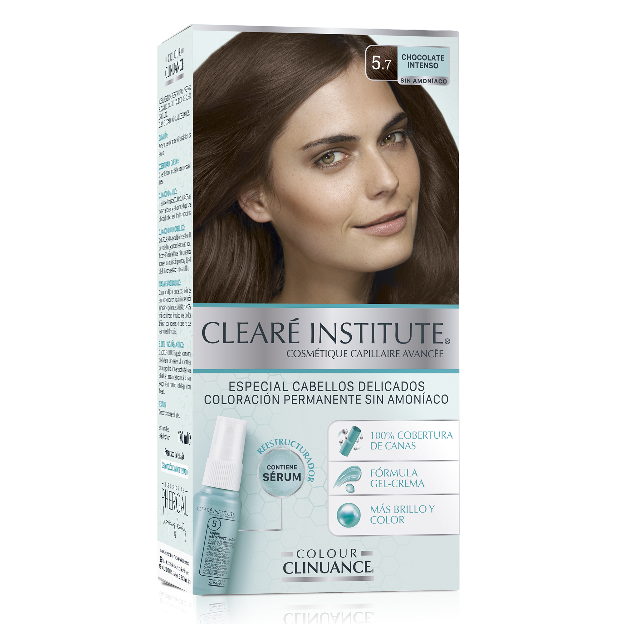 Colour clinuance 5.7 chocolate intenso cab. delica, Cleare Institute