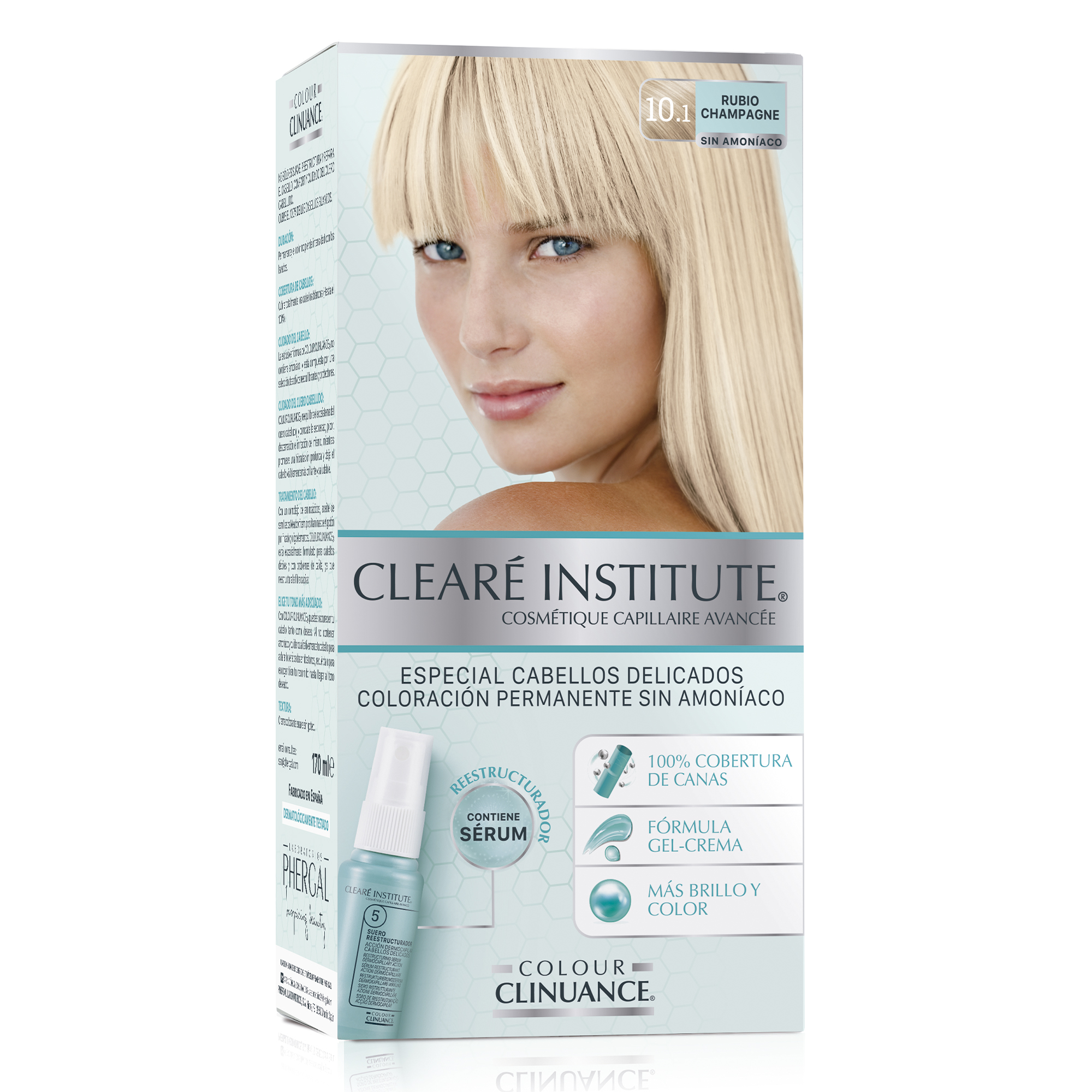 Colour clinuance 10.1 rubio champagne cab. delicad, Cleare Institute