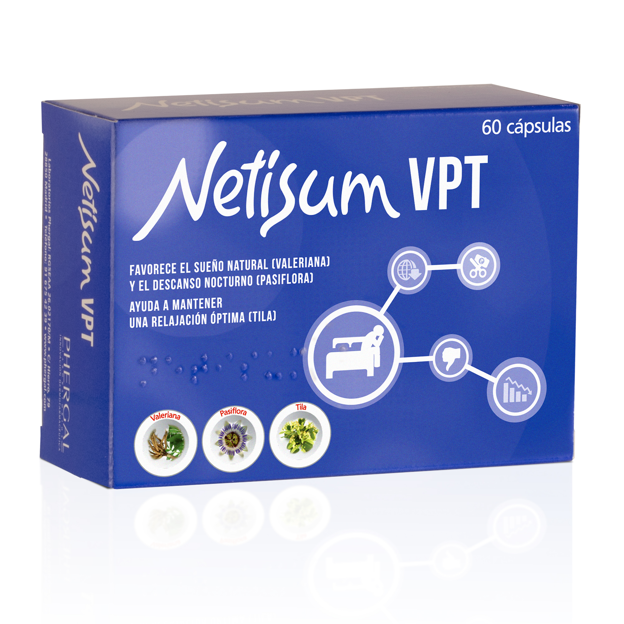 Vpt 60 cápsulas, Netisum