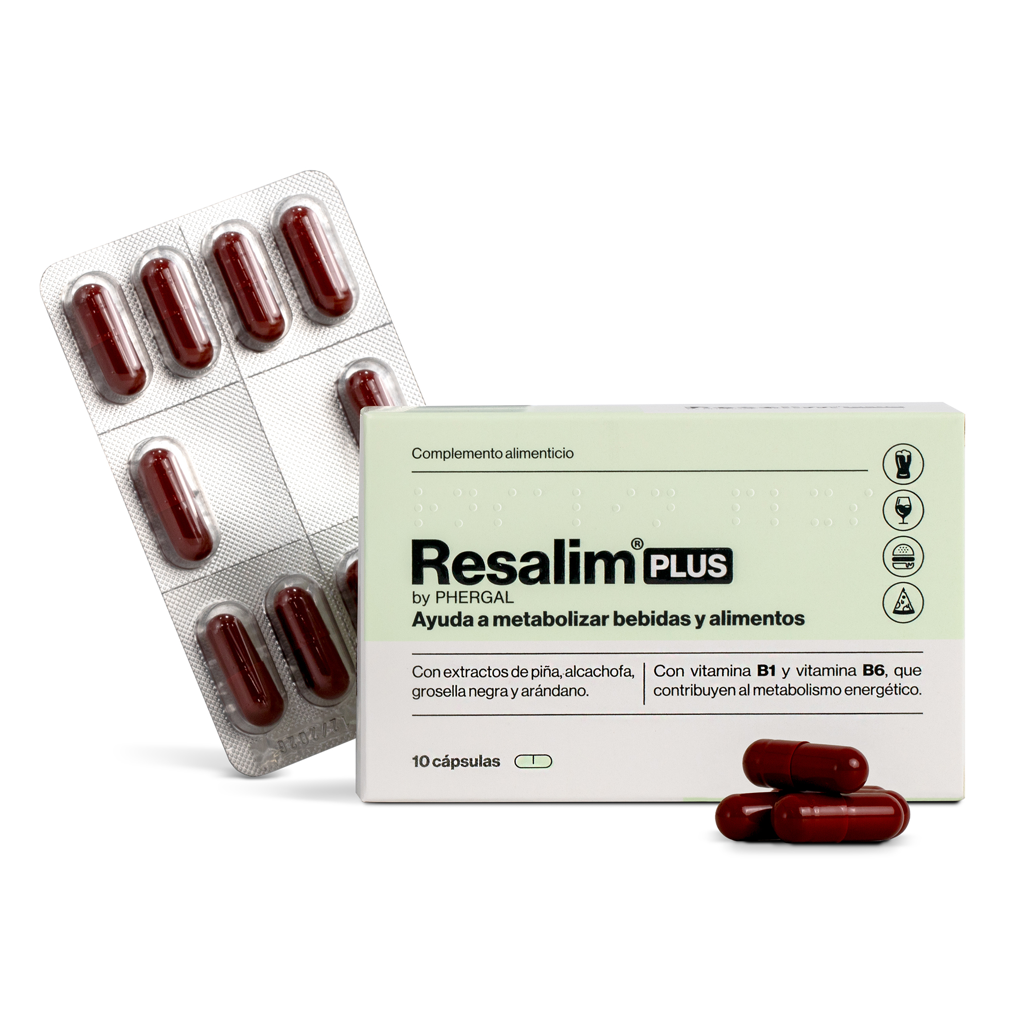 Plus 10 Kapseln, Resalim
