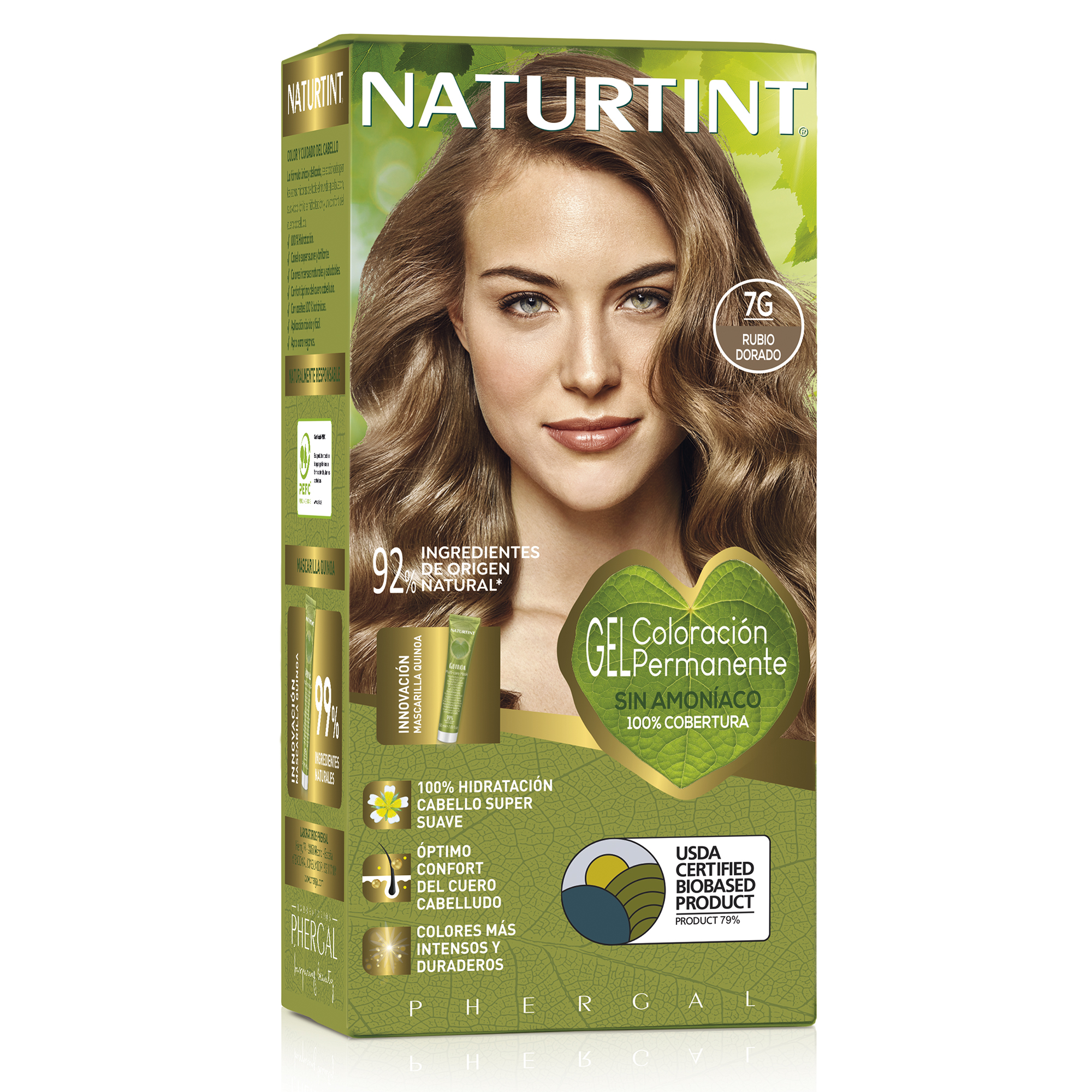 Biobased rubio dorado 7 g, Naturtint