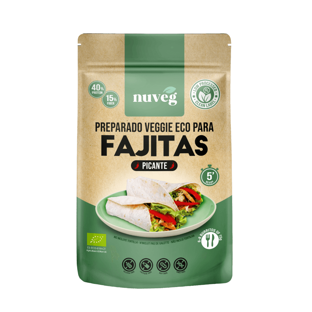 Relleno de burrito 120 g, Nuveg