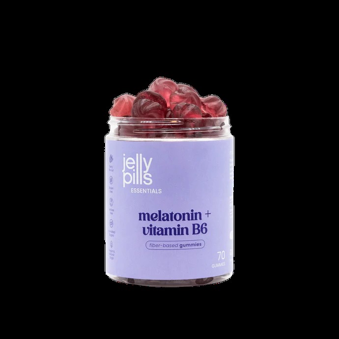 Jellypills Melatonin+Vitamin B6 70 Gummies, Jelly Pills